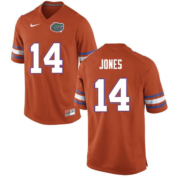 Men #14 Emory Jones Florida Gators College Football Jerseys Orange